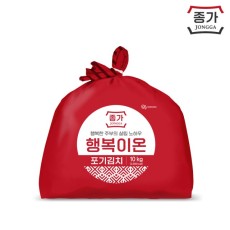 대상 종가 행복이온 포기김치 10kg